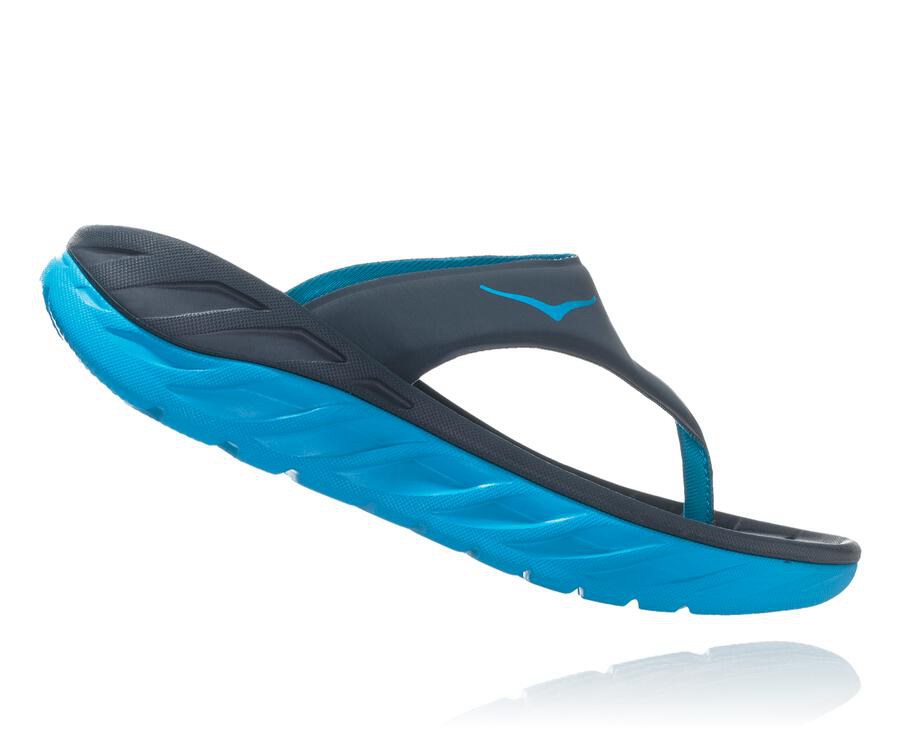 Hoka One One Sandale Damske Námornícka Modrá - ORA Recovery Flip - 65902-YRGA